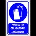 Indicator protectie obligatorie a mainilor